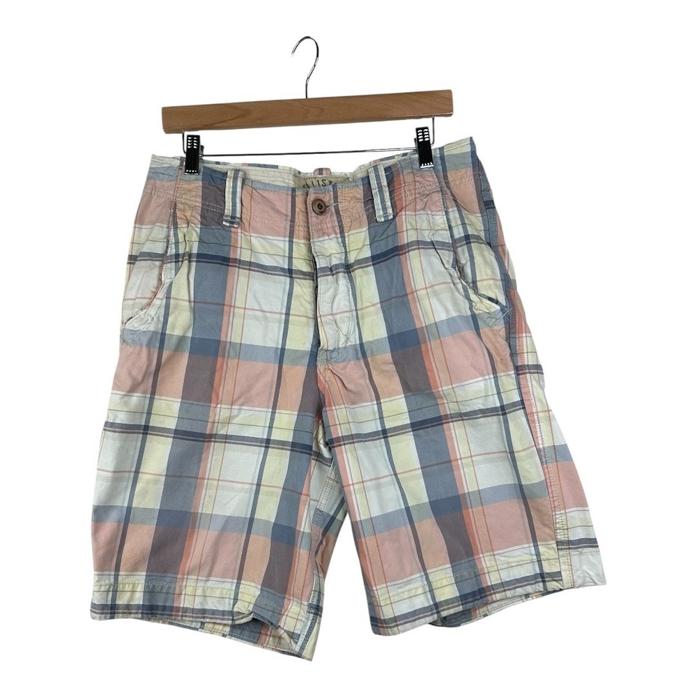 Hollister Plaid Men's Shorts size‎ 30 Multicolor